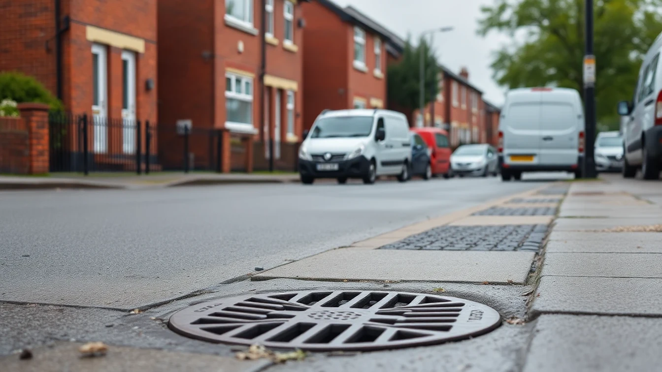 Blocked drains in Trafford
