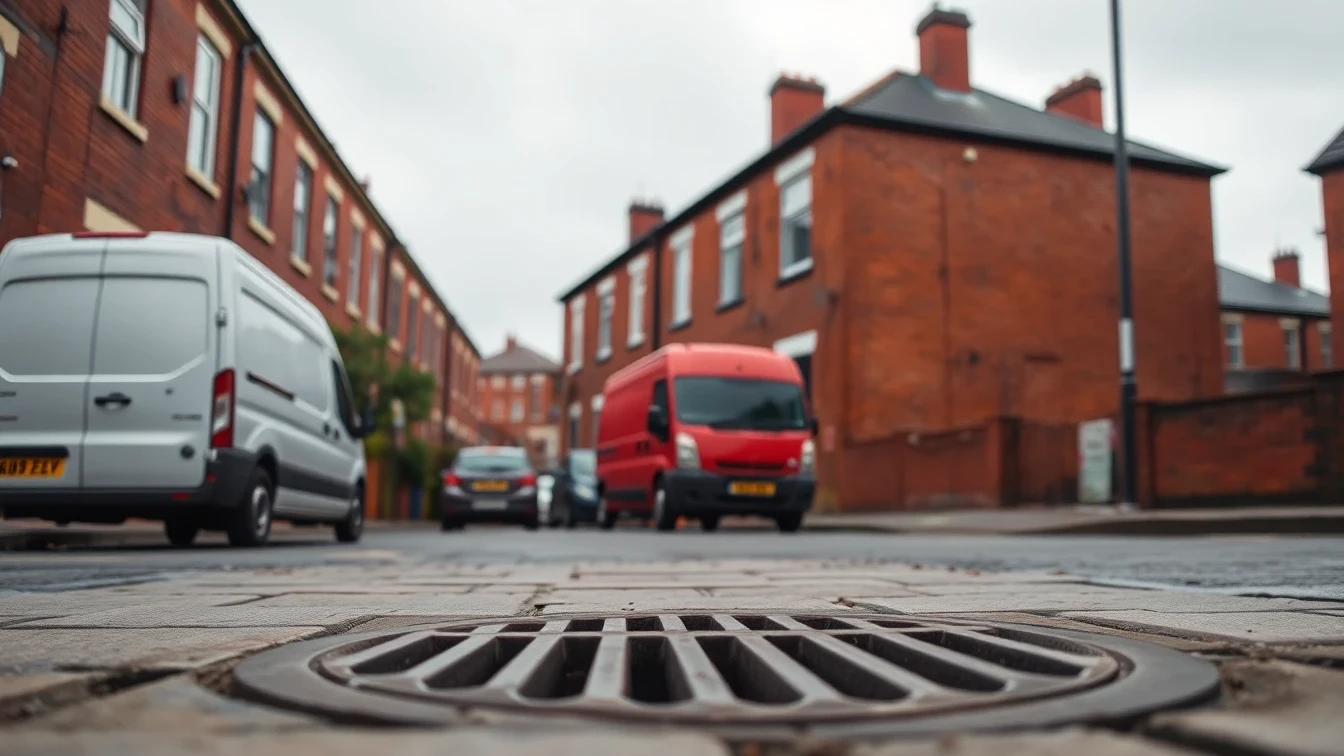 Blocked drains in Wigan